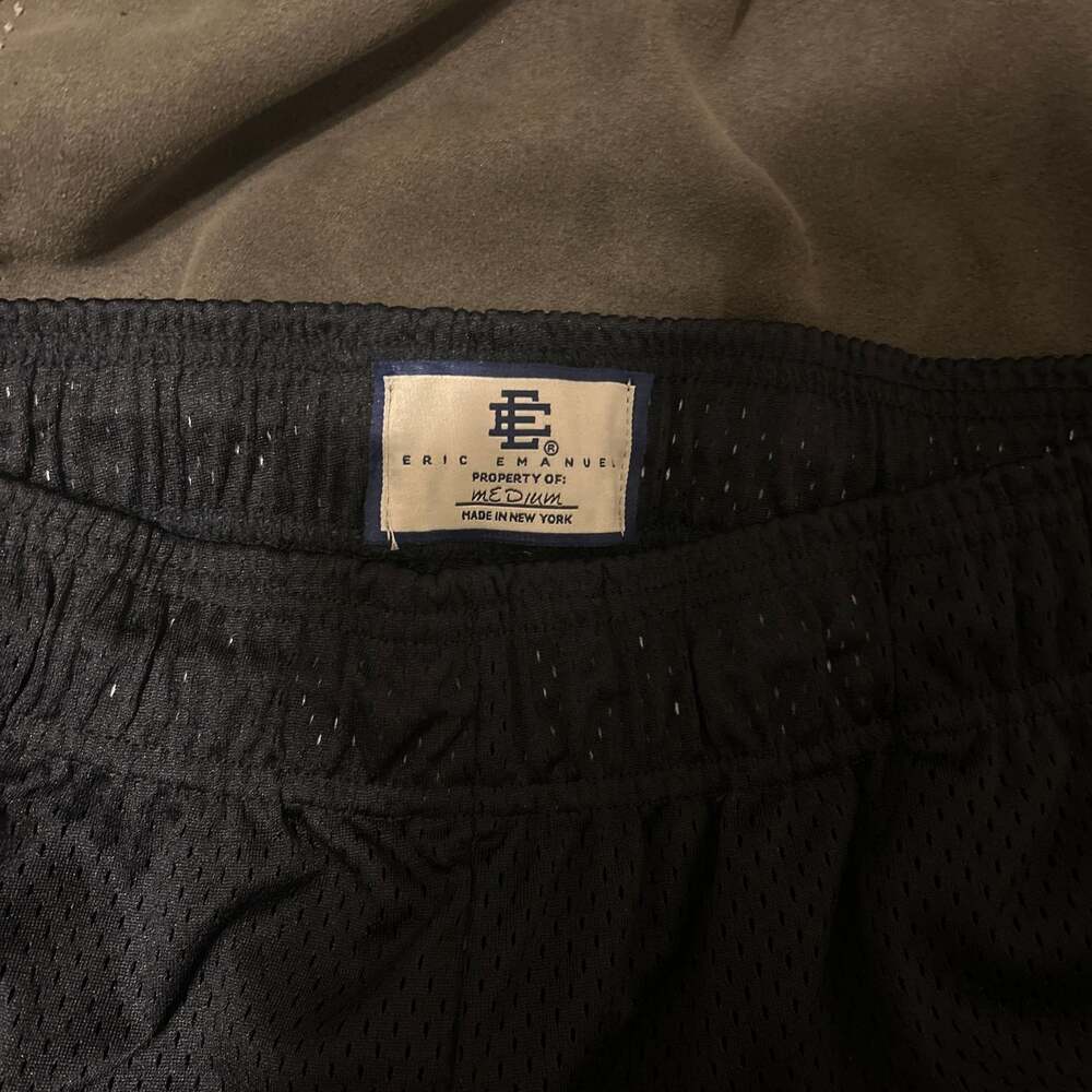Eric Emanuel Ee Basic Short Black/White Mesh Shor… - image 3